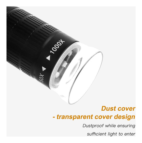 Microscopio Digital 3-en-1 1000x Hd 1080p, Celular, Type-c ,