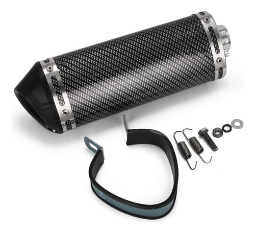 Silenciador (muffler 50 Cm) De Carbono Largo