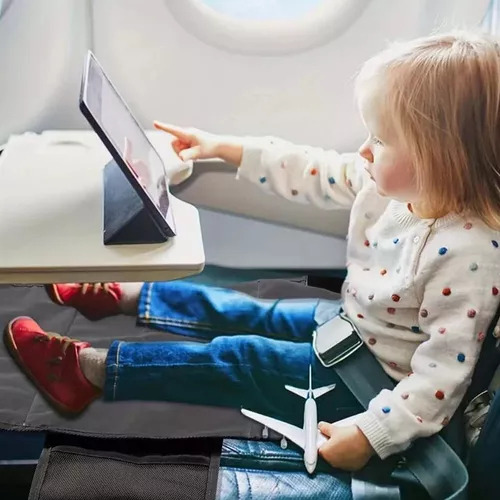 Silla De Avión Para Niños Con Reposapiés Extendido
