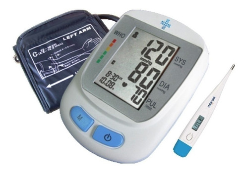 Tensiometro Digital Brazo Adaptador De Corriente+ Termometro