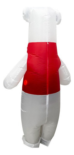 Disfraz De Halloween Inflable Con Forma De Oso Polar