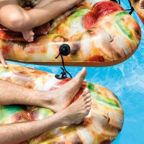 Colchoneta Inflable En Forma Porción De Pizza Intex 58752eu