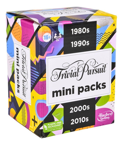 Trivia Game Hasbro Gaming Trivial Pursuit Minipacks X4