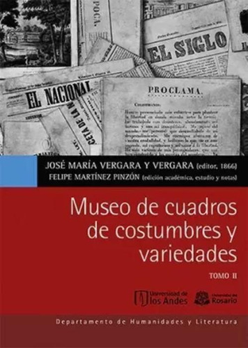 Libro Museo De Cuadros De Costumbres Y Variedades (tomos I