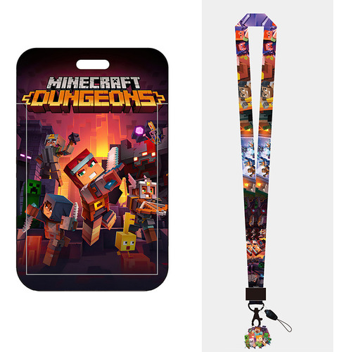Corda Longa Mf13 + (incluindo Ornamentos) - Tema Minecraft