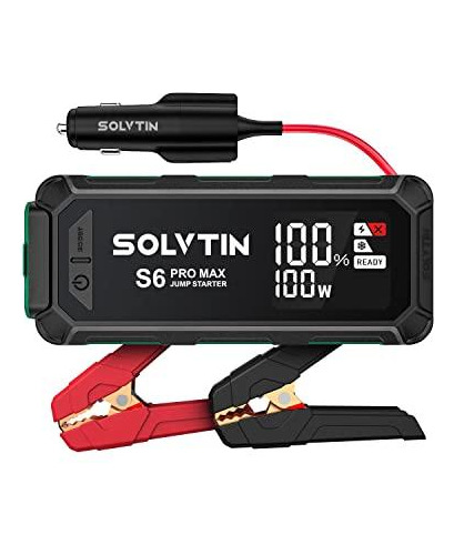 Arrancador De Batería Automotriz Solvtin S6 Pro Max De
