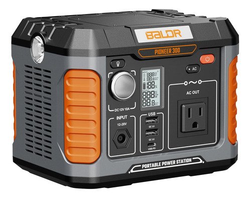 Baldr Estacion De Energia Portatil De 200 w, 173 wh, Generad