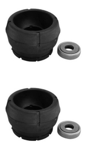 Imagen 1 de 6 de Kit 2 Cazoletas C/ Rulemán Amortiguador Delantero Gol Trend