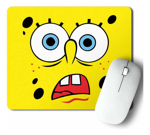 Mouse Pad Bob Esponja Asombrado (d0805 Boleto.store)