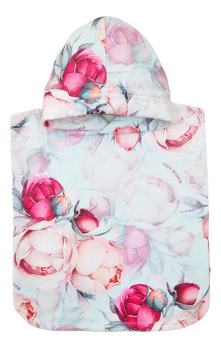 Poncho Toallon Con Capucha Mini Anima Bebe Niño Niña