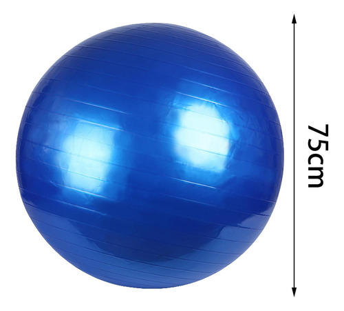 Core Ball Antideslizante Bola De Ejercicio Bola De 75cm Azul