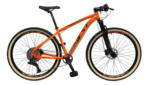 Bicicleta Aro 29 Prowest Discovery 12v Rx Hid Trava Guidão Cor Laranja Tamanho Do Quadro 15