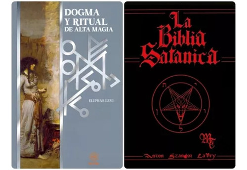 Dogma Y Ritual De Alta Magia + La Biblia Satánica 2 Libros