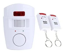 Comprar Alarma Sirena Con Sensor 2 Controles