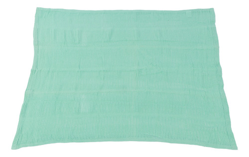 Manta Unisex Para Bebés, 70 X 90 Cm, Color Verde