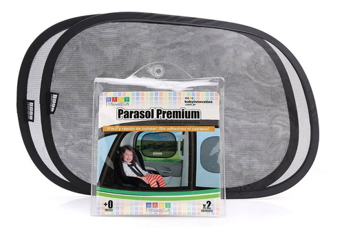 Imagen 1 de 3 de Parasol Premium Con Adhesión Por Estática Baby Innovation X2