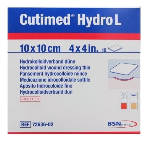 Cutimed Hydrol 10 X 10 Cm Bsn Medical 10 Unidades