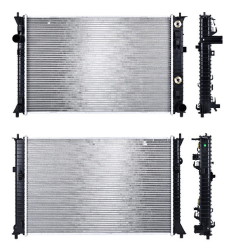 Un Radiador Motor Polar Fusion Aut Ford V6 3.0l 2006 - 2012