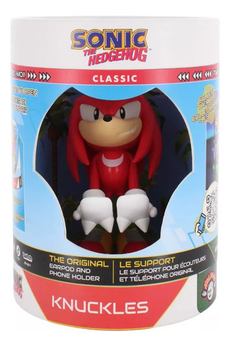 Cable Guy Sega Knuckles Holdem Earbud Holder