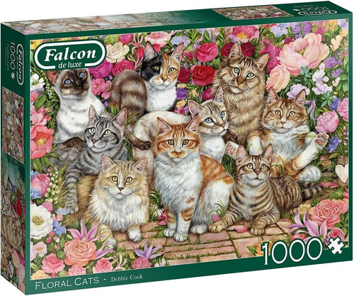 Puzzle Jumbo Floral World 1000pz. 11246 Milouhobbies