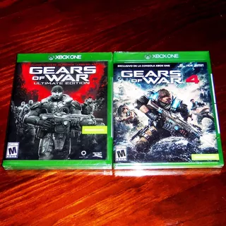 Lote 2 Vj Gears Of War Ultimate Y Gears Of War 4 Xbox One
