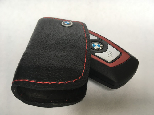 Key Case Bmw Leather Cuero Telecomando Protector