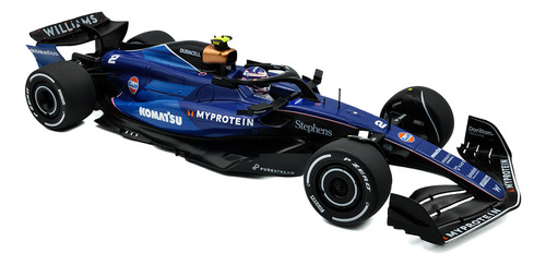 F1 Williams Fw46 Sargeant Gp Arábia Saudita 2024 1:18 Solido