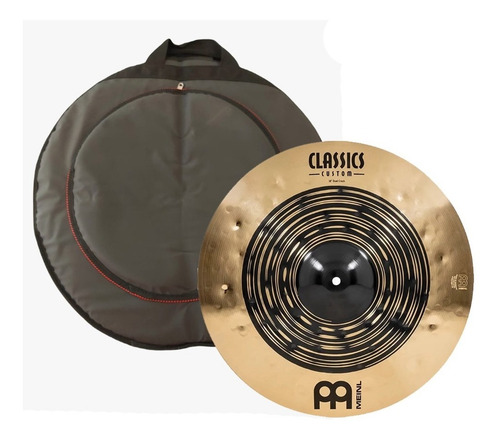 Imagen 1 de 5 de Platillo Meinl 18 Dual Crash Classic Custom Dual Cc18duc