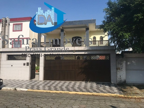 Excelente Sobrado A Venda, De 03 Dormitórios Sendo 01 Suite, No Jardim Guilhermina Em Praia Grande. - So00016 - 33694176