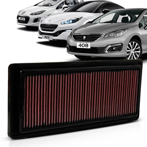 Filtro Ar K&n Peugeot 308cc 408 Rcz 1.6 Turbo