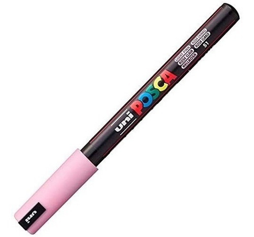 Caneta Posca Pc- 1mr Rosa Pastel