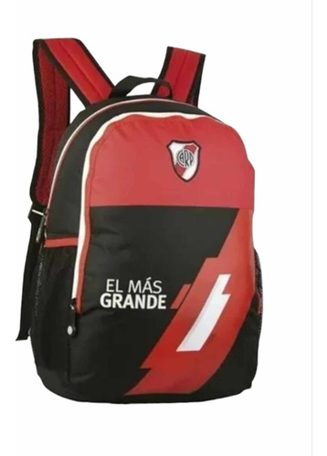 Mochila River Plate Grande Licencia Oficial 17,5