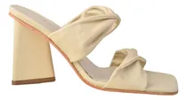 Comprar Zuecos Sandalias Urbanas De Mujer De Cuero Belu - Ferraro