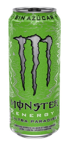 Energizante Monster Energy Pradise Zero Lata 473 Ml Pack X 6