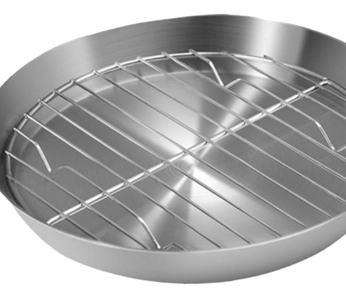 Bandeja Para Hornear De Acero Inoxidable Con 20 Centímetros