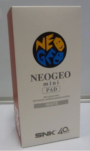 Controle Neogeo Mini Pad Branco Para Neo Geo Mini