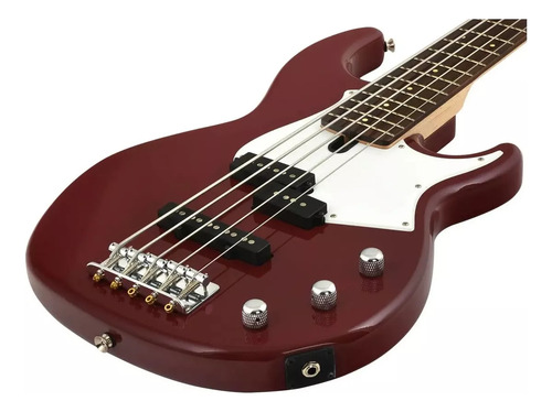 Bajo Eléctrico De 5 Cuerdas Yamaha Bb235 Rbr Raspberry Red