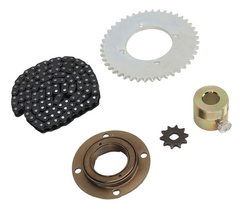 Kit De Piñones De Cadena T8f, 10t, 44t, 116 Eslabones, Volan