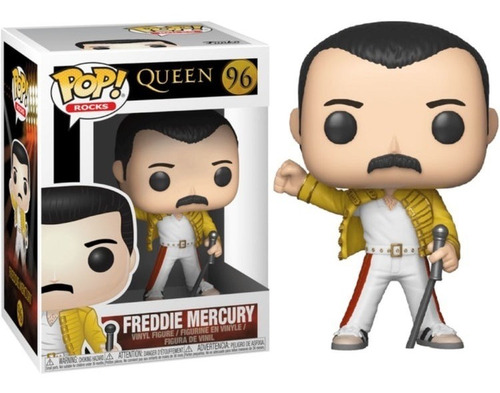 Pop! Queen Freddie Mercury Wembley 1986 Funko #96 Original