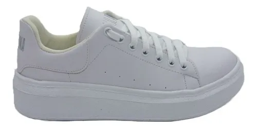 Zapatillas Urbanas Blancas Mujer Love