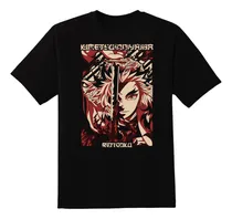 Comprar Polera Kyojuro Rengoku Kimetsu No Yaiba Diseño Dos
