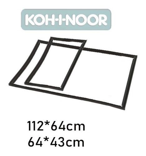 Burletes Heladera Kohinoor Modelos 4394