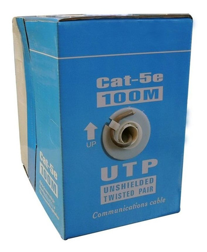 Cable Utp Nrg+ Cat5e 100 Metros - Cobre