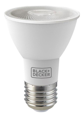 Lâmpada Led Luz Branca Par20 4.8w 6500k Black+decker 10 Pçs