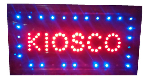 Cartel Led Kiosco Led Multicolor Rgb La Que Quieras A Pedido