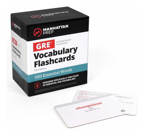 500 Essential Words: Gre Vocabulary Flash Cards