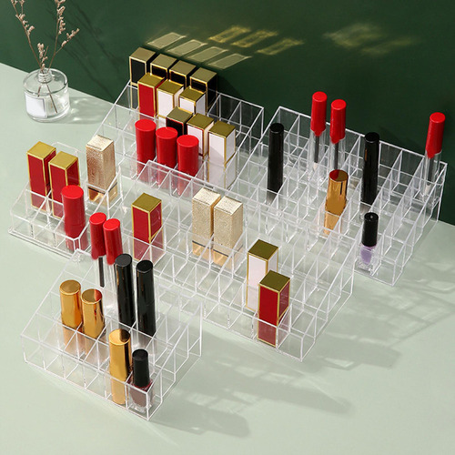 Nuevo Organizador De Labiales Transparente For Guardar 40