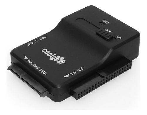 Coolgear Usb 3.0 A Pata Y Sata 3.5 Y Adaptador De Disco Duro