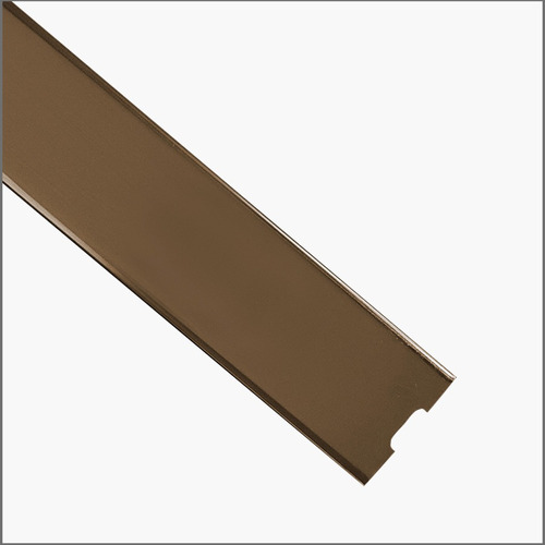 Ralo Linear Tampa Inox Bronze 304 100cm Saidalateral Mozai