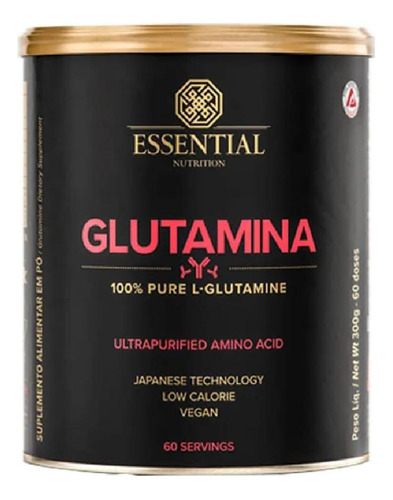 Glutamina 300g - Essential Nutrition